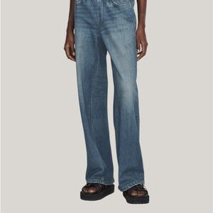 rag & bone Miramar Wide Leg- Lenox - S- Viral Sweatpant Jean! Great condition